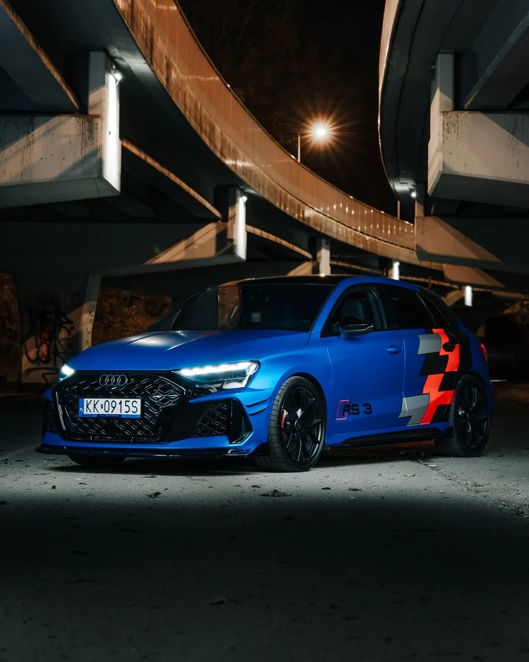 Audi RS3 2025 - wynajem samochodu premium - Kraków i Zakopane