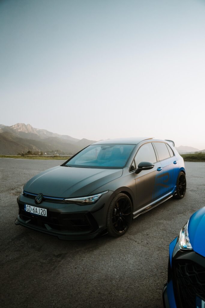 Golf 8R Black Edition - wynajem samochodu premium - Kraków i Zakopane
