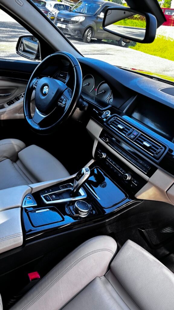BMW 5 F10 - wynajem samochodu premium - Kraków i Zakopane - zdjęcie 5