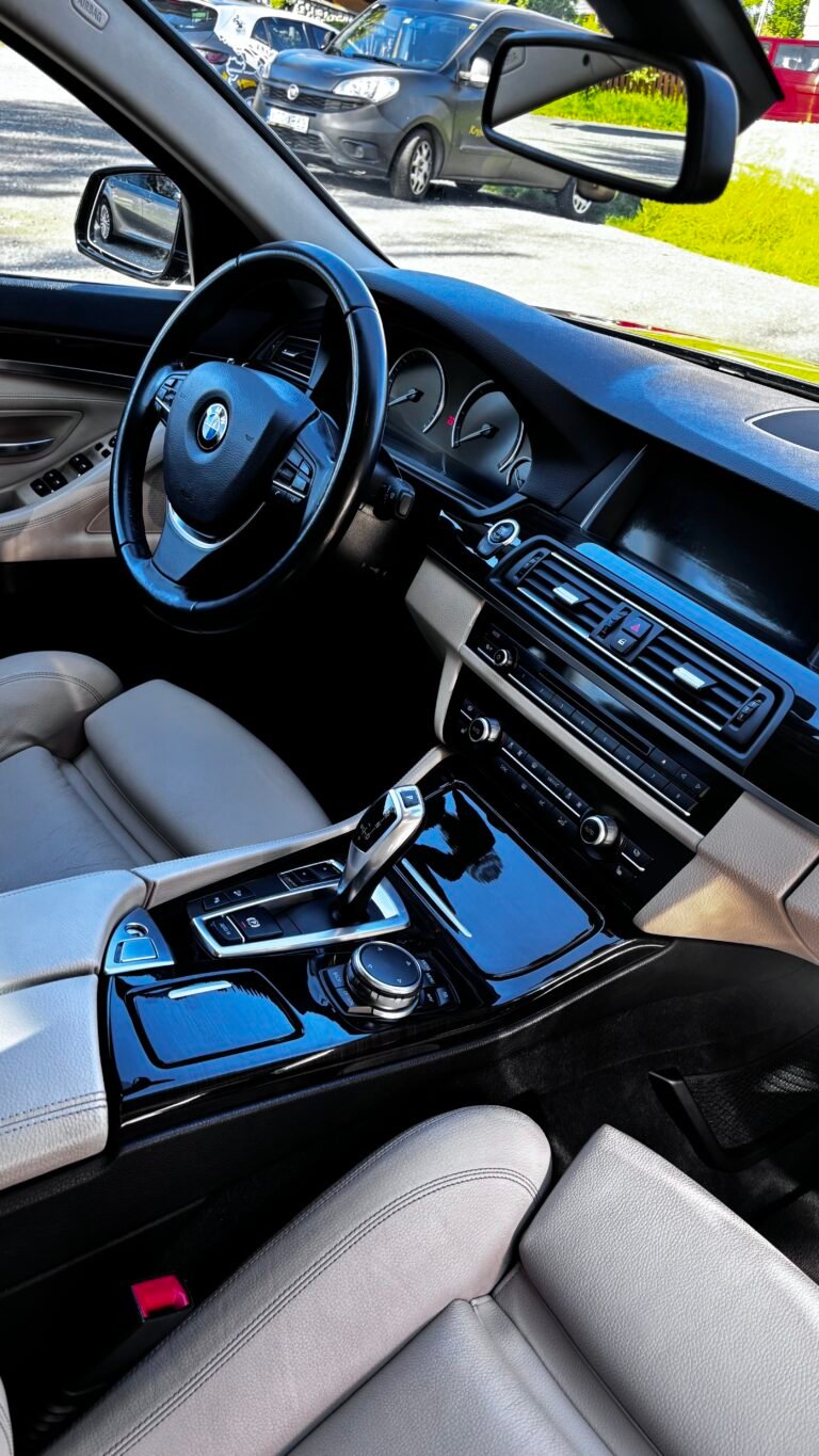 BMW 5 F10 - wynajem samochodu premium - Kraków i Zakopane - zdjęcie 5