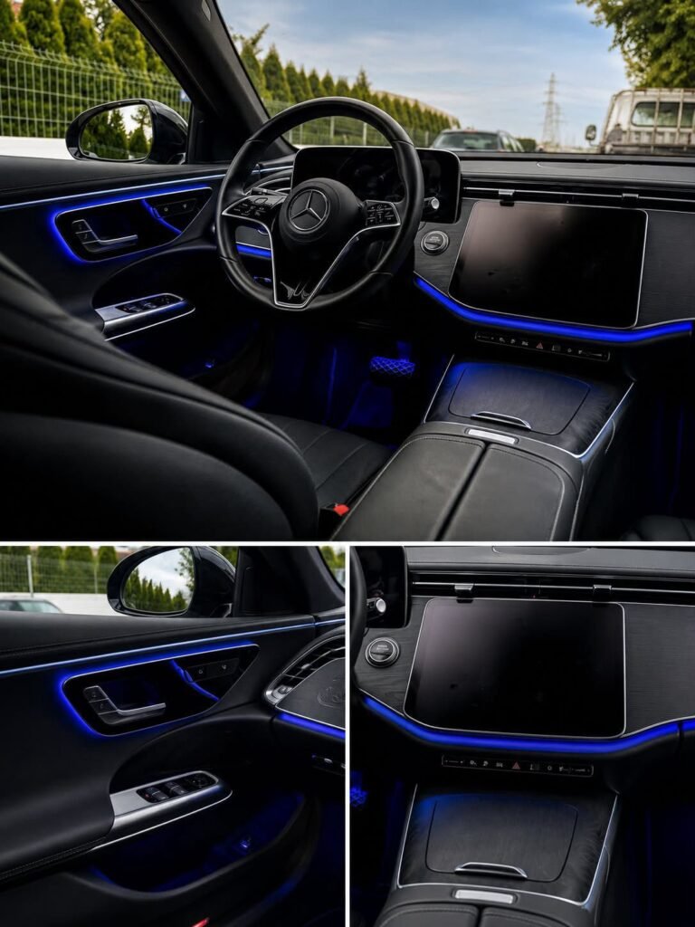 Mercedes-Benz E300 4MATIC 2026 - wynajem samochodu premium - Kraków i Zakopane - zdjęcie 3